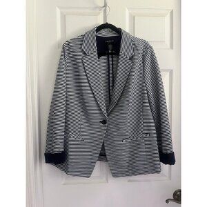 Lane Bryant Striped Blazer